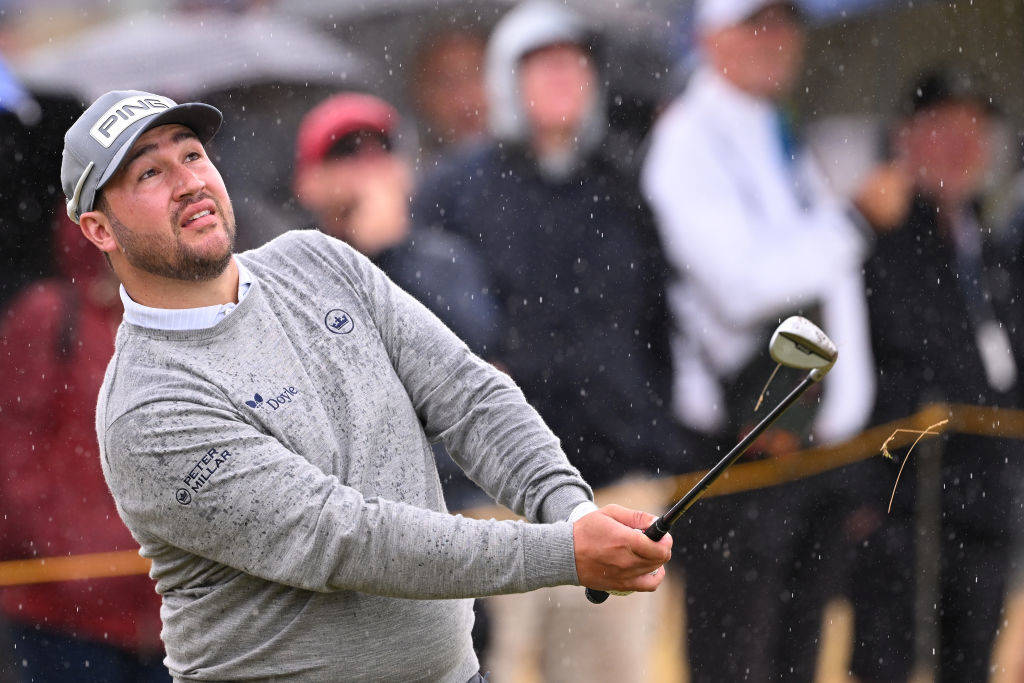 Thriston Lawrence during his third round